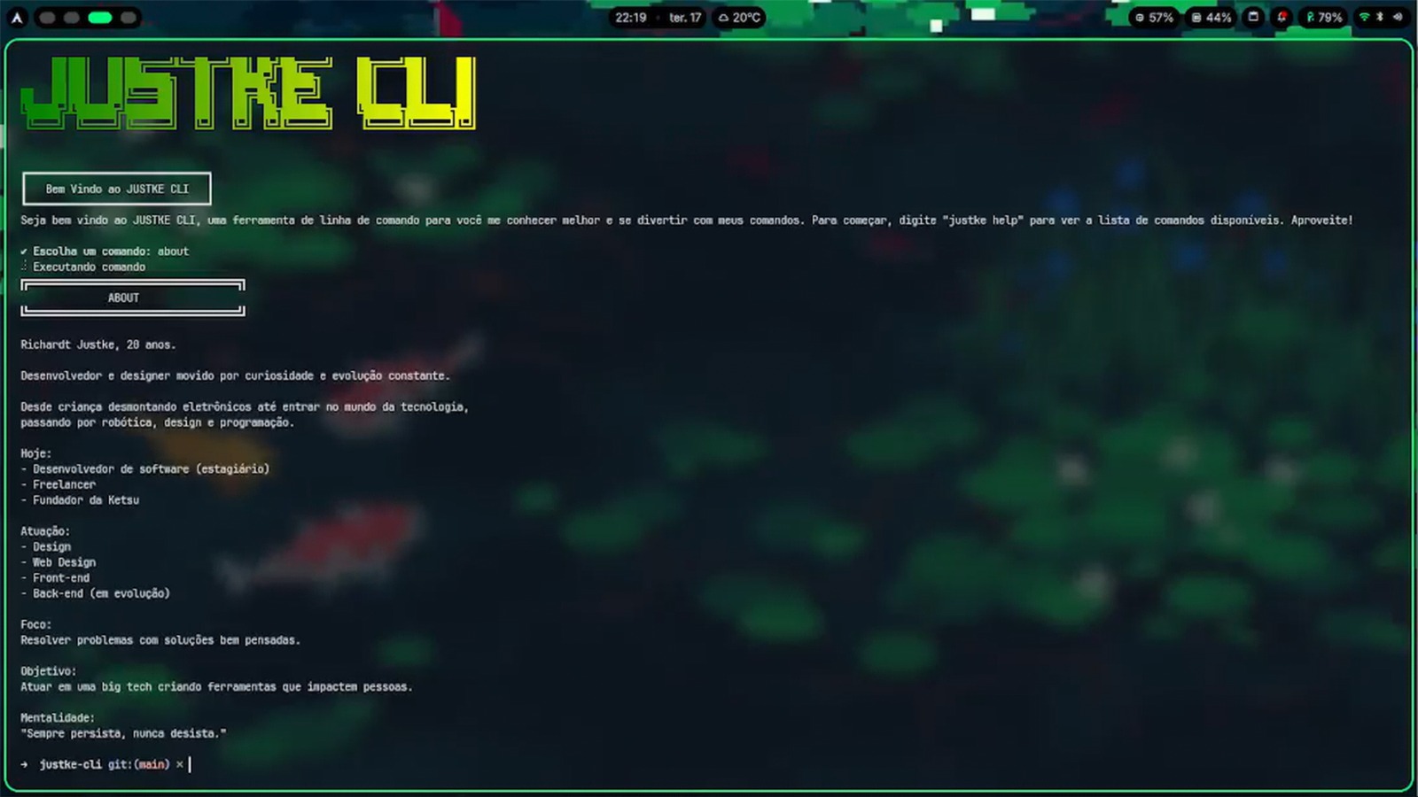Justke-cli